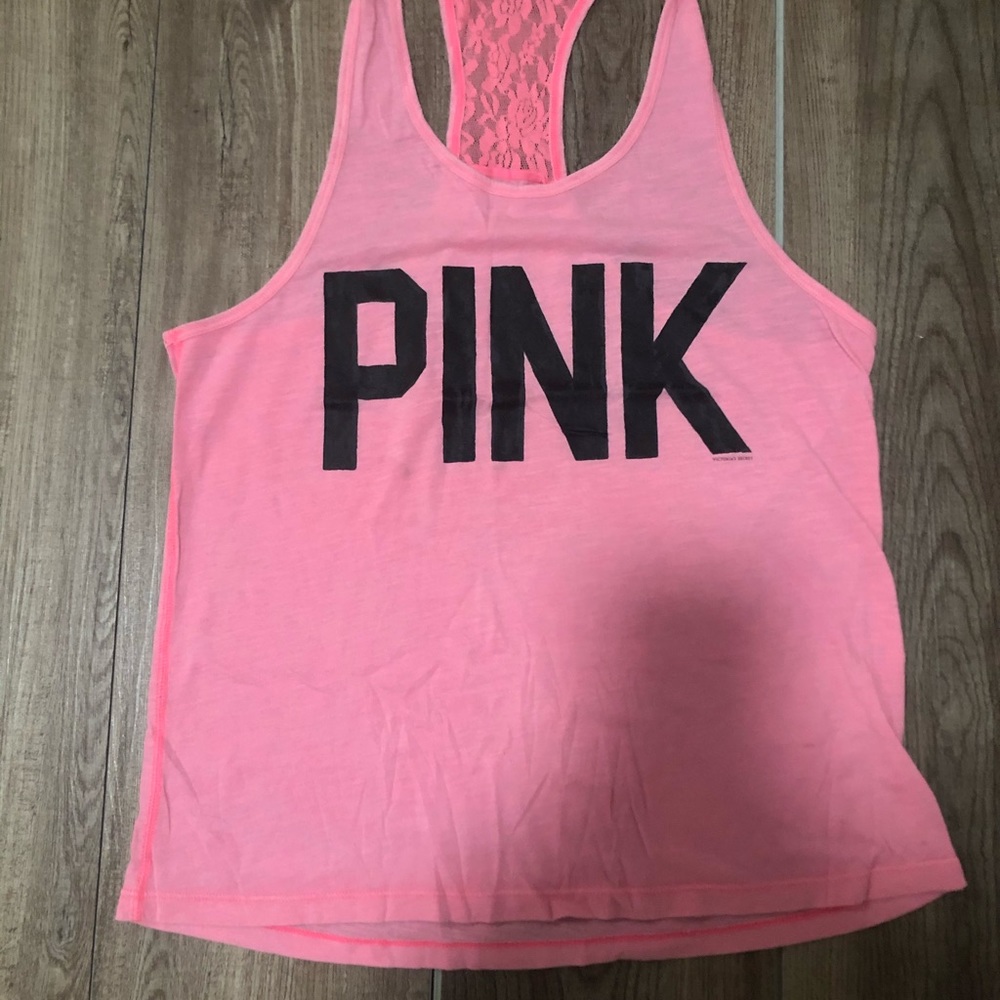 Pink tank top